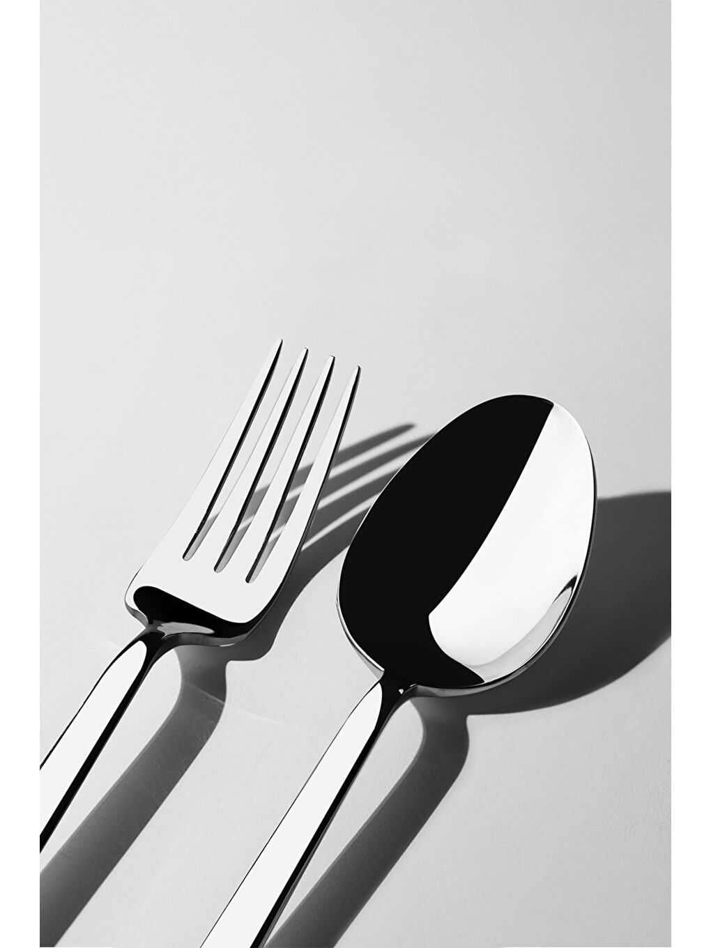 Gri Dalyan Sade 6 Kişilik 30 Parça Kutulu Çatal Kaşık Takımı-1