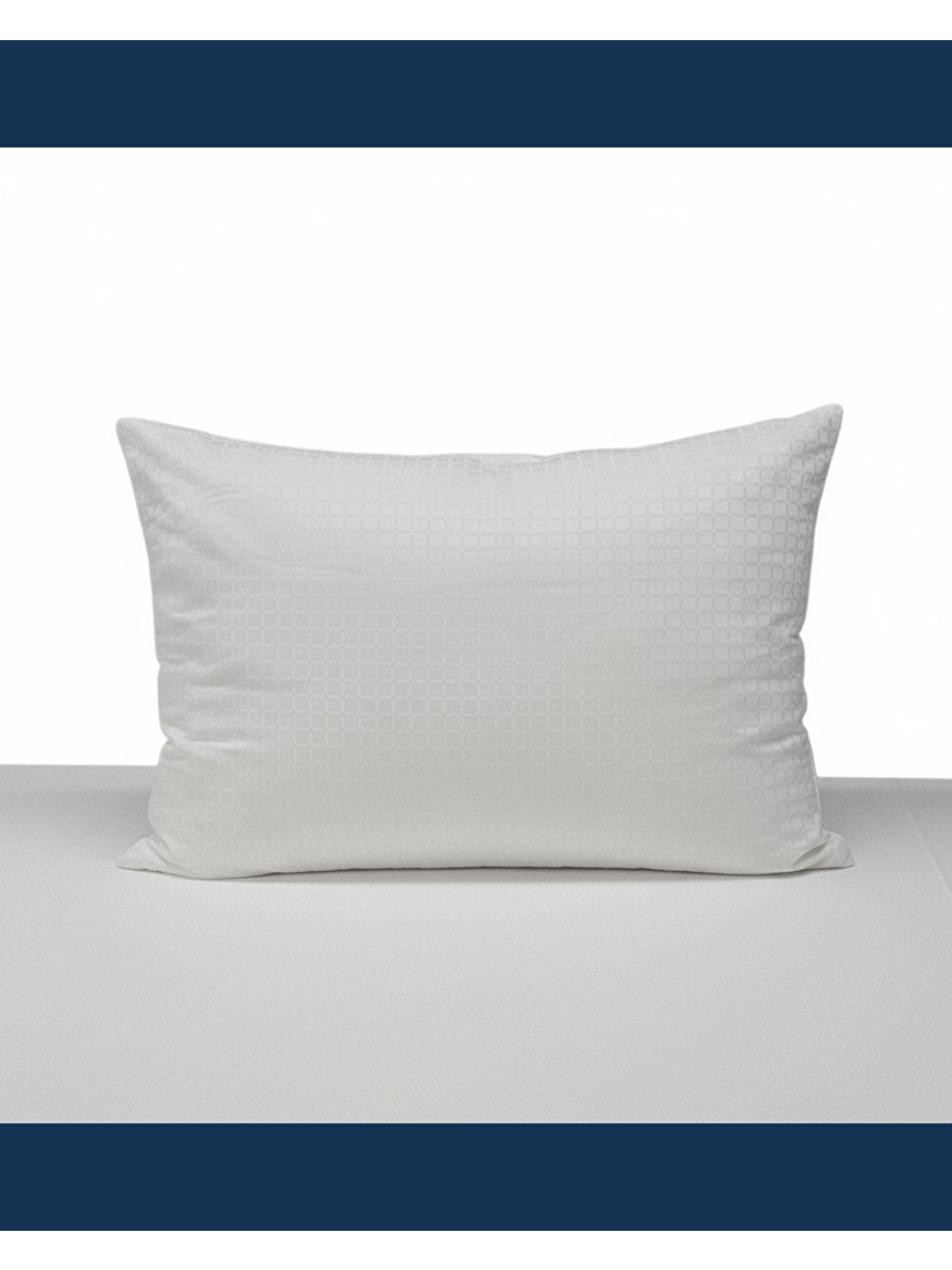 Beyaz Solivane Otel Tipi Lüks Yastık | Elit Pamuk Nano Yastık 1300gr 230TC | Queen Size 60x80