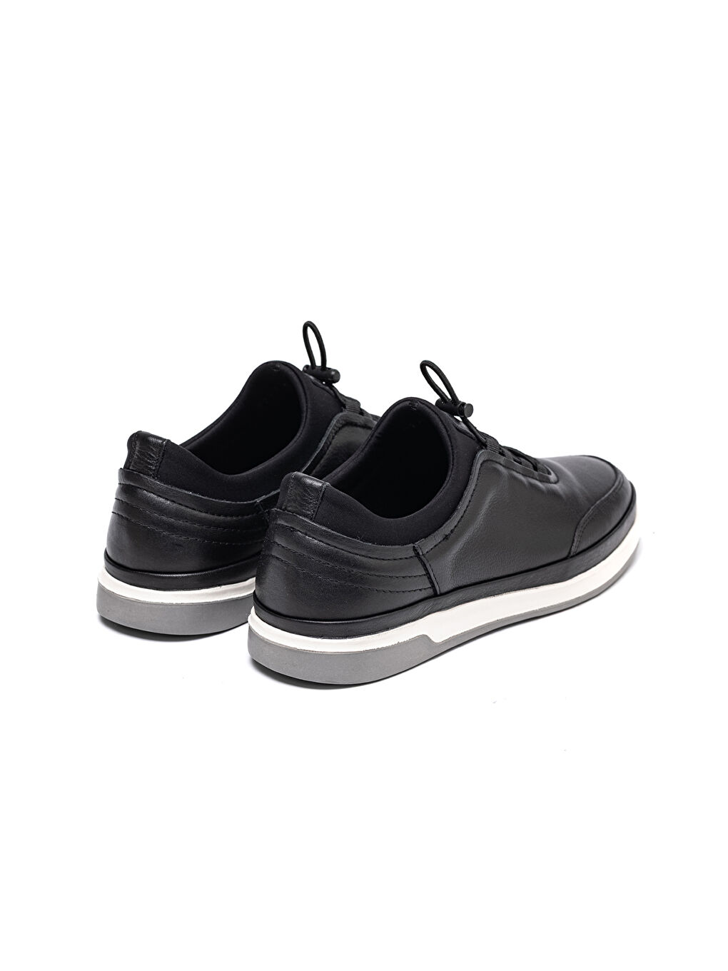 Erkek Sneaker OG-9243 101-841 Siyah Dolaplı-Siyah Streç-3
