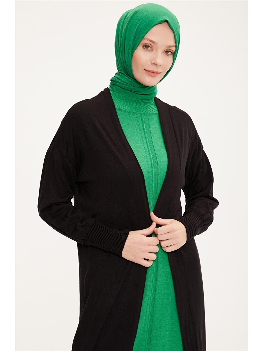 Hırka 22kd4245 Siyah-1