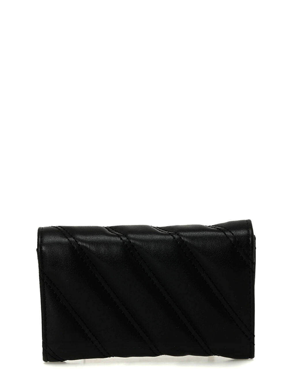 MID PARALLEL KAPITONE 4PR Siyah Kadın Cüzdan-1