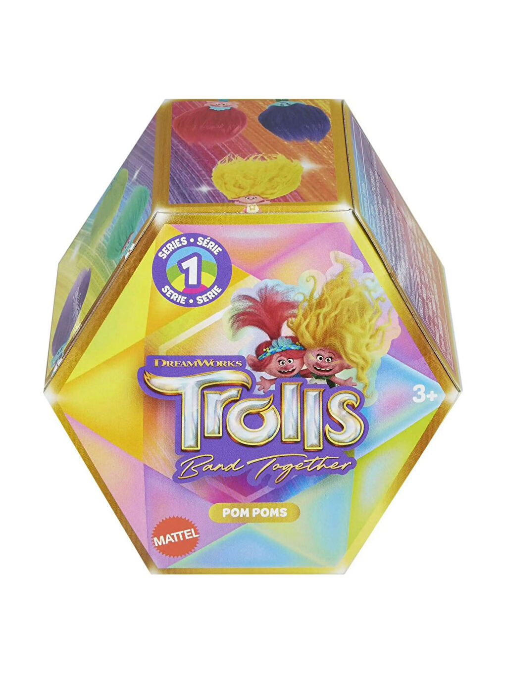 Trolls Renksiz Pom Pom Assortment HPB53 (1 Adet)