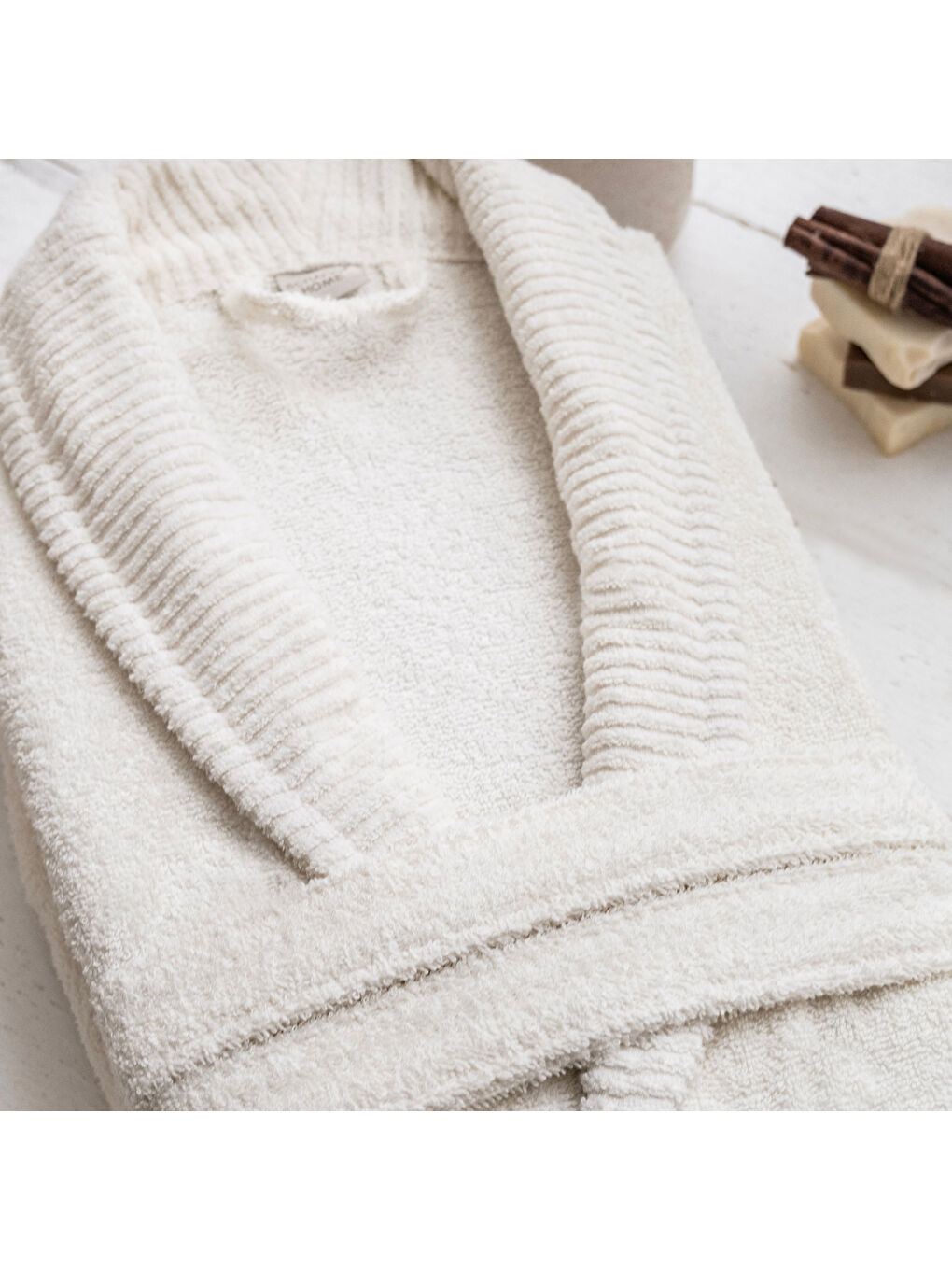 Ekru Home Scala Banyo Seti 6 Parça-Krem-6