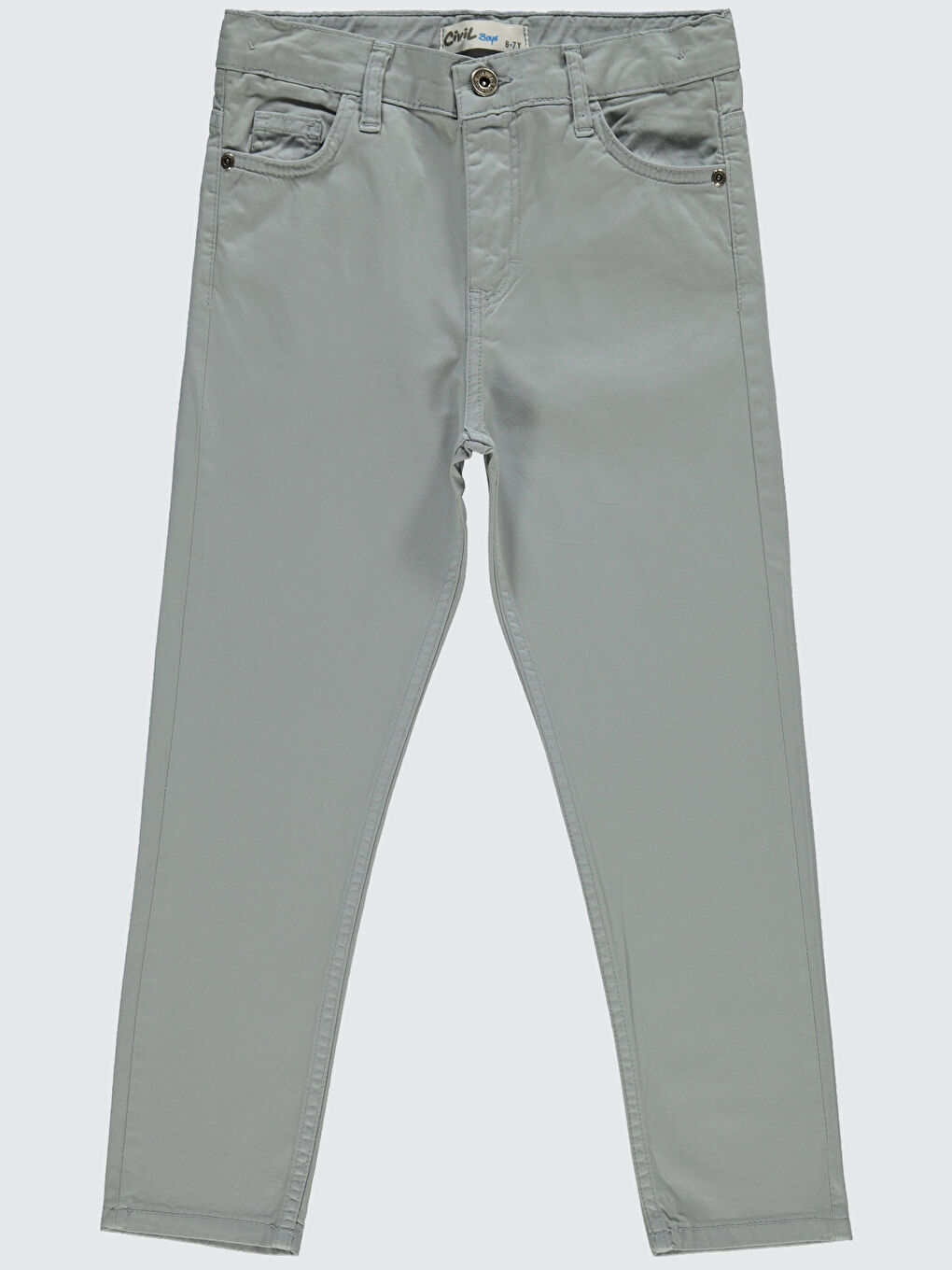 Boys Erkek Çocuk Pantolon 6-9 Yaş Gri