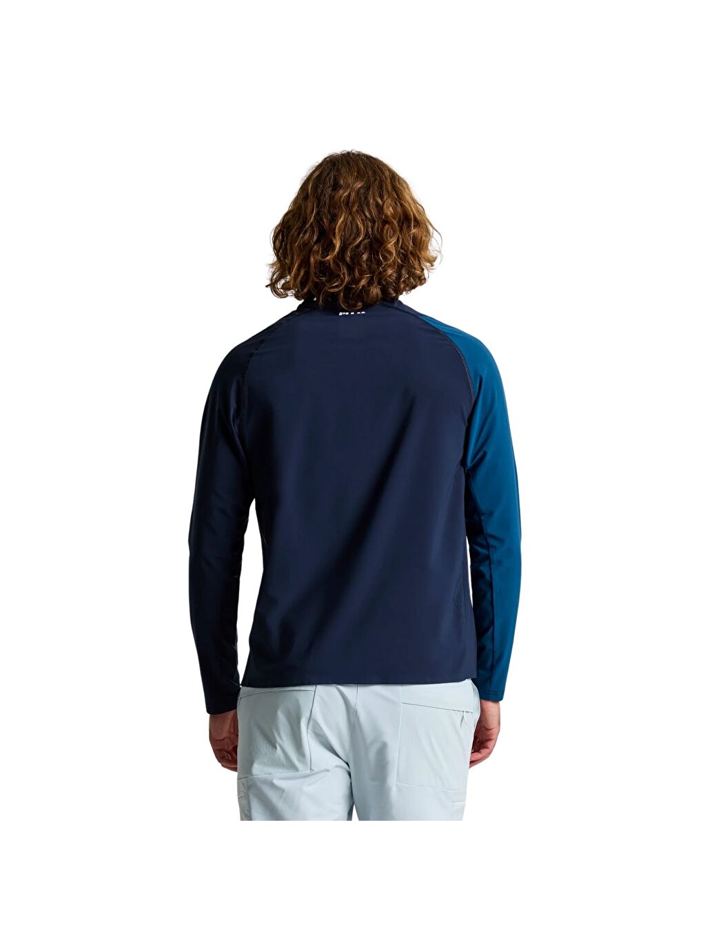 Lacivert Tech Pique Polo Ss Erkek Gri Tişört-3