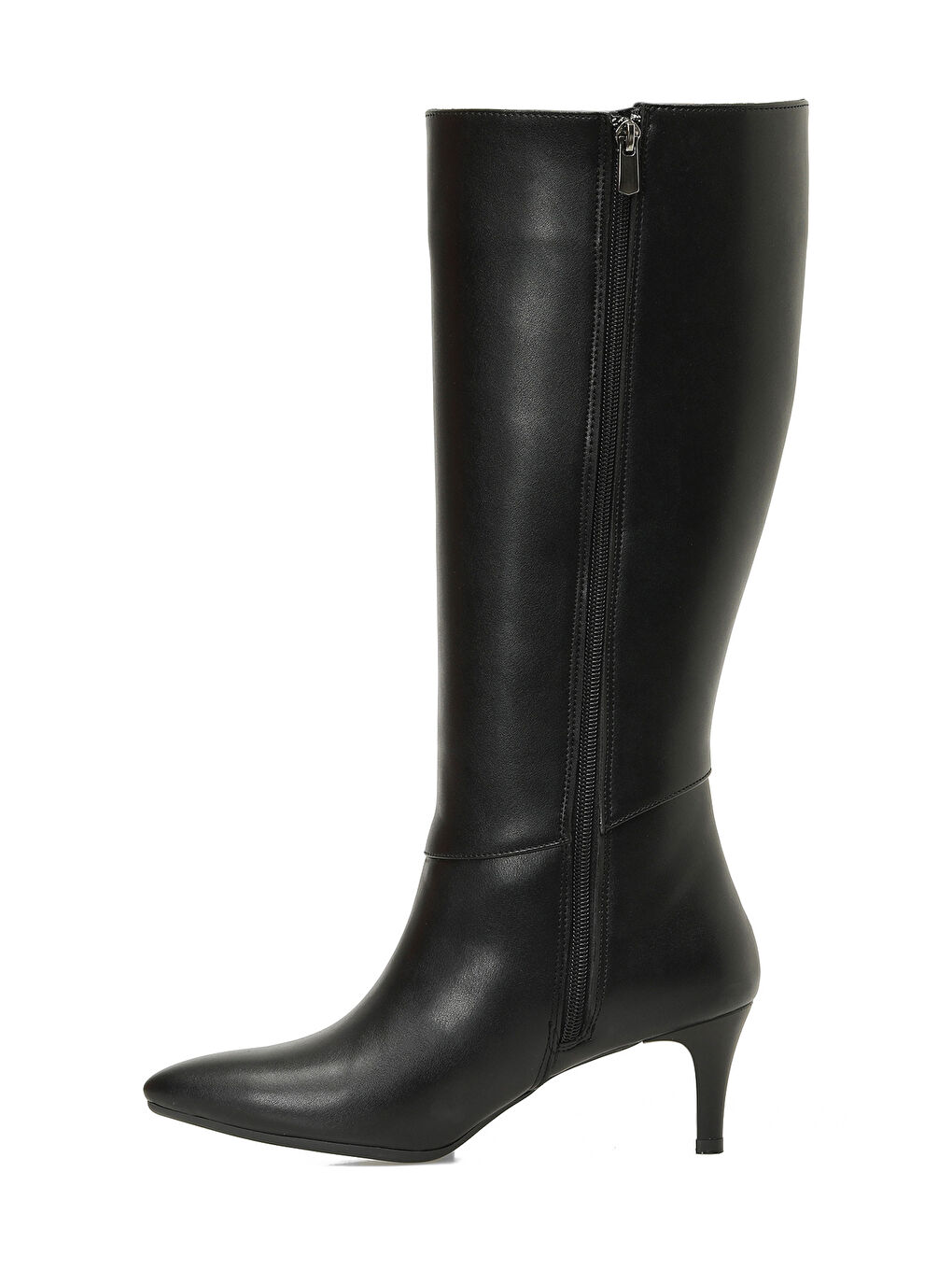 LUKE 4PR Siyah Kadın Topuklu Çizme-2