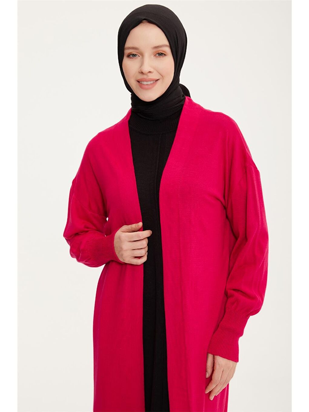 Pembe Hırka 22Kd4245 Orkide-2
