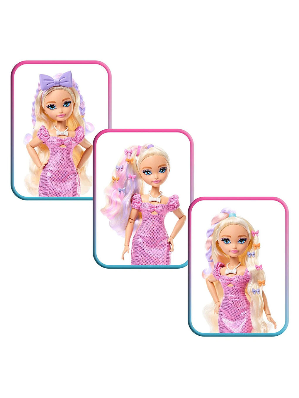 Barbie Dream Besties Barbie ile Hazırlan Malibu Bebek ve Aksesuarları JGG38-4
