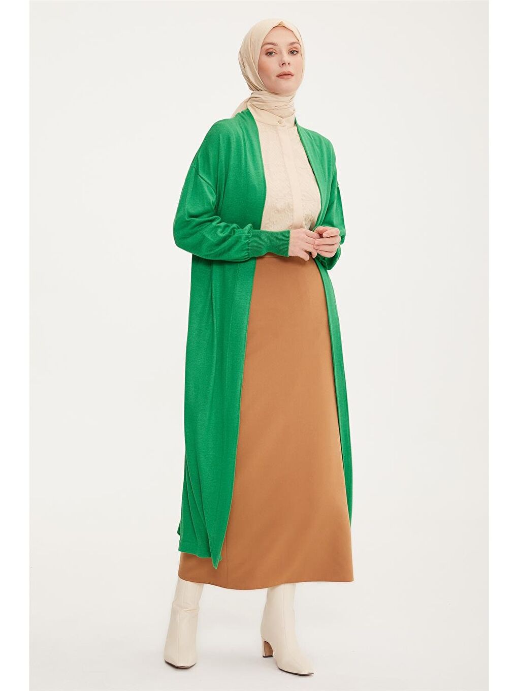 Hırka 22Kd4245 Çimen Yeşili