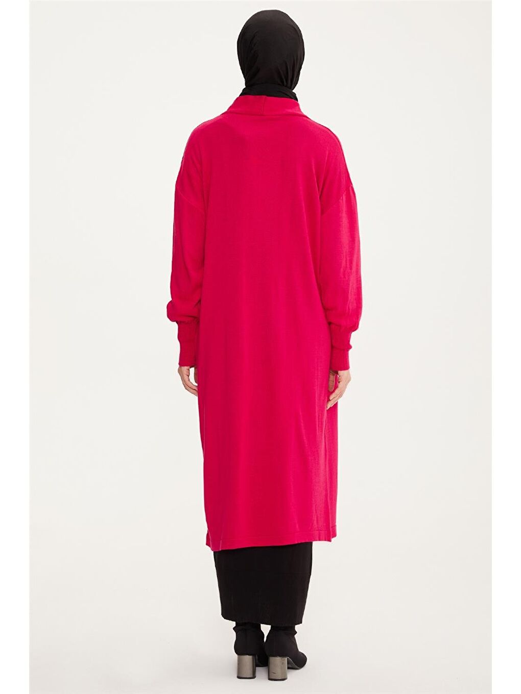 Pembe Hırka 22Kd4245 Orkide-4