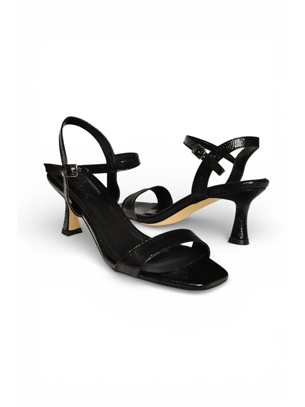Siyah Kadın Topuklu Ayakkabı U569519914-1