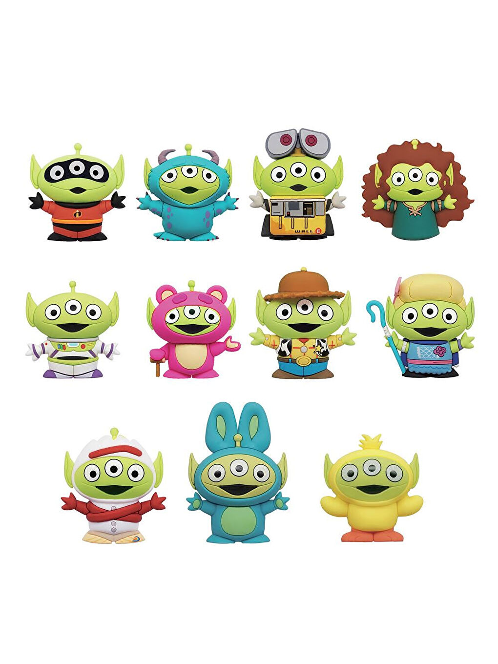 Pixar Alien Klipsli Figür MONO/29630-1