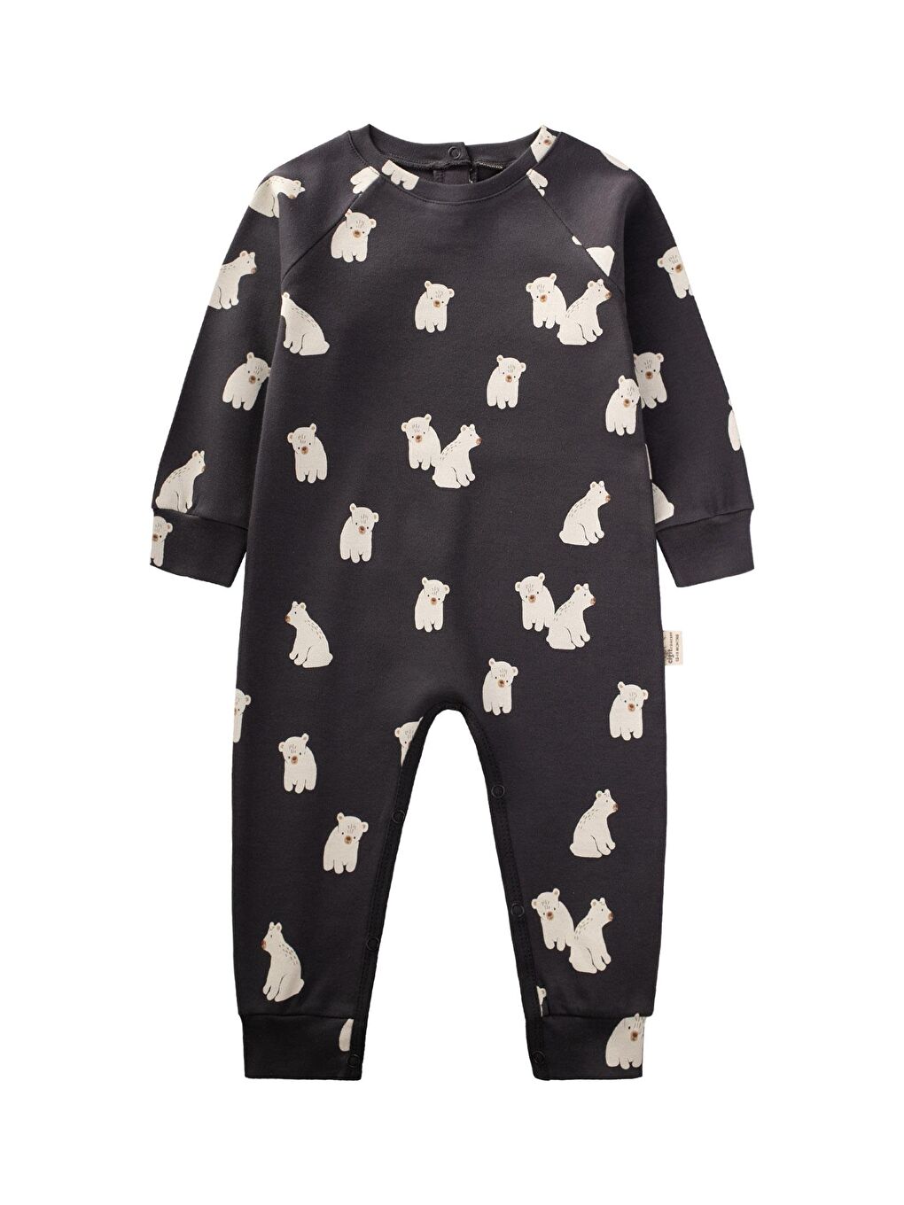 Antrasit Erkek Çocuk Baskılı Tulum