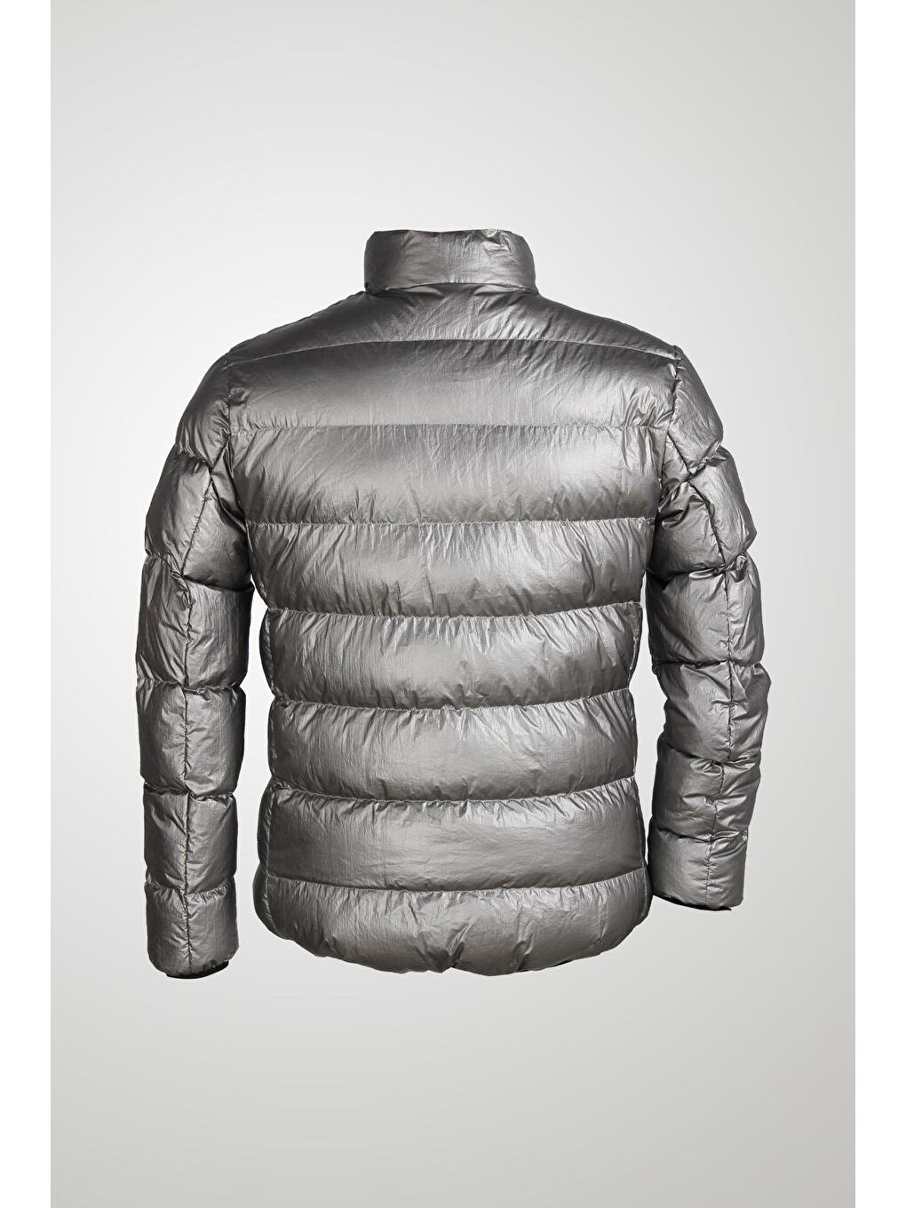 Erkek Gri Şişme Mont-1