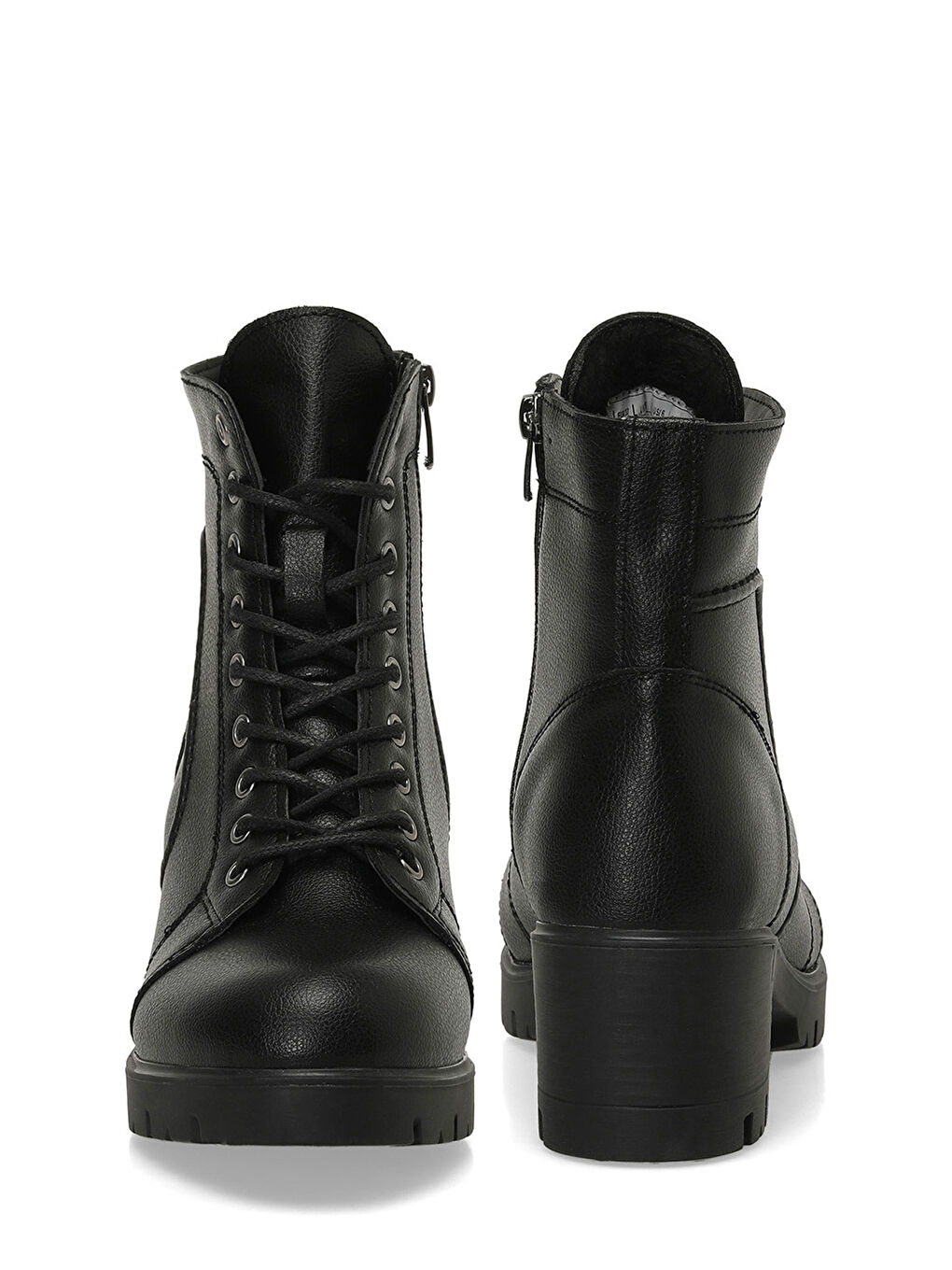 318600.Z 4PR Siyah Kadın Topuklu Bot-4