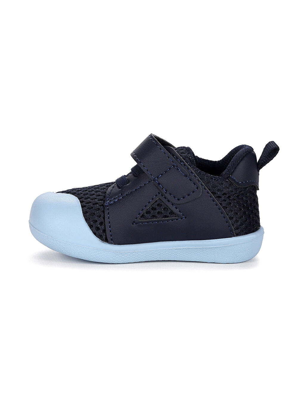 Lacivert Puppies Cırtlı Kız Bebek İlk Adım Ortopedik Günlük Ayakkabı-3