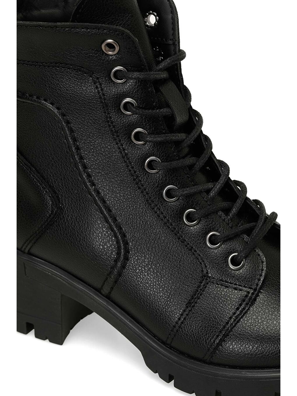 318600.Z 4PR Siyah Kadın Topuklu Bot-6