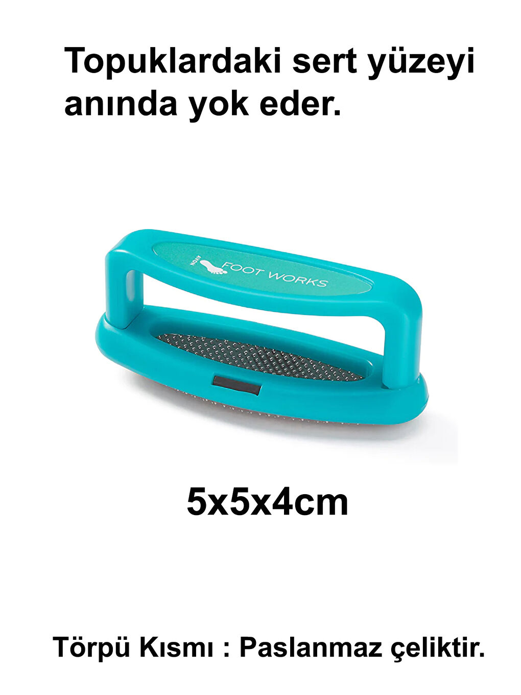 AVON Foot Works Ayak Kremi Törpüsü ve Nemlendirici Çorap Paketi - 1