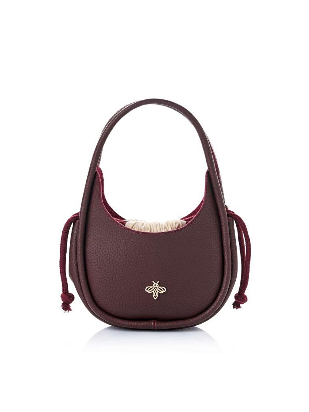 Bordo Kadın Çapraz Askılı El ve Omuz Çantası-1