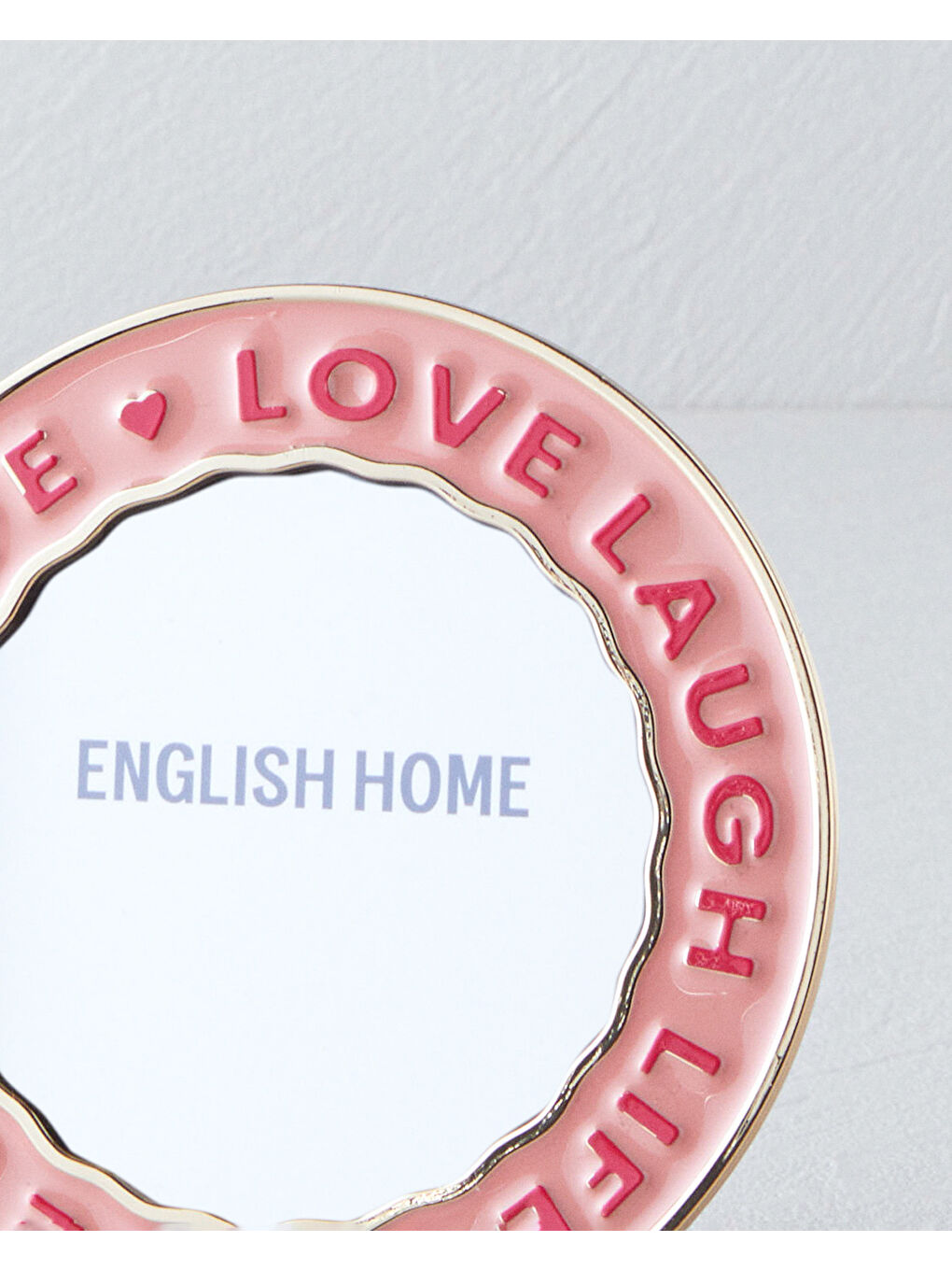 Pembe Alyysa Metal Çerçeve Pudra-2