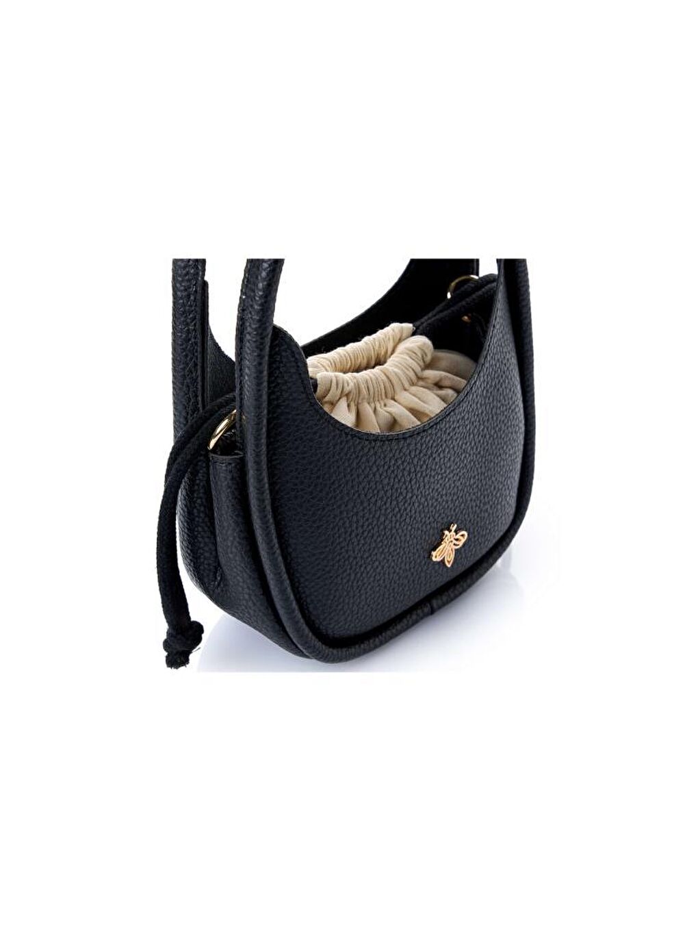 Siyah Kadın Çapraz Askılı El ve Omuz Çantası-6