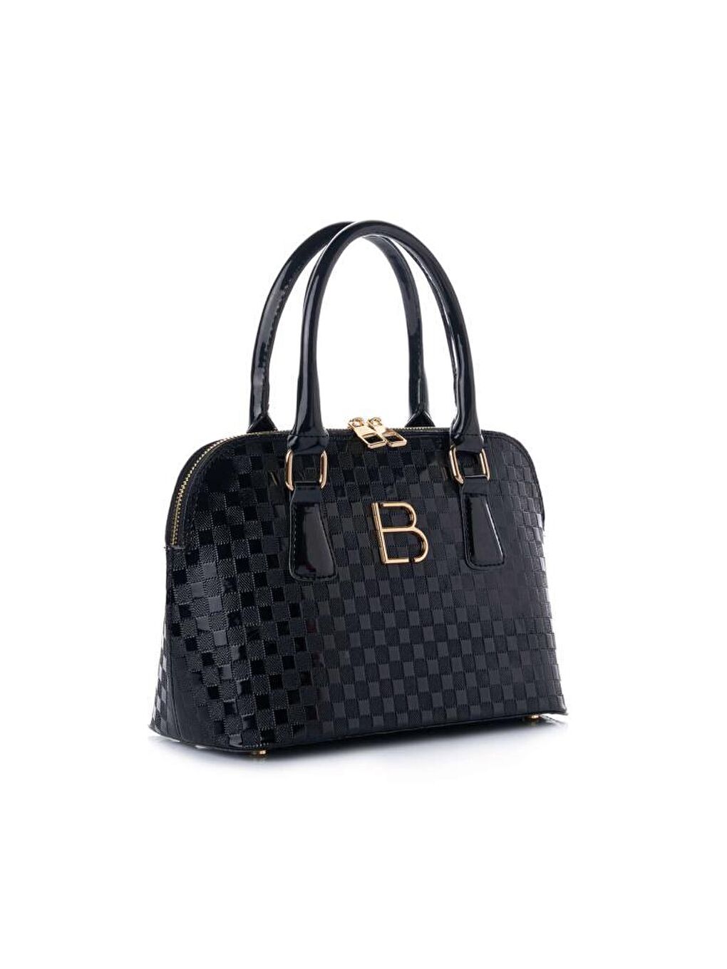 Siyah Kadın Çapraz Askılı El ve Omuz Çantası