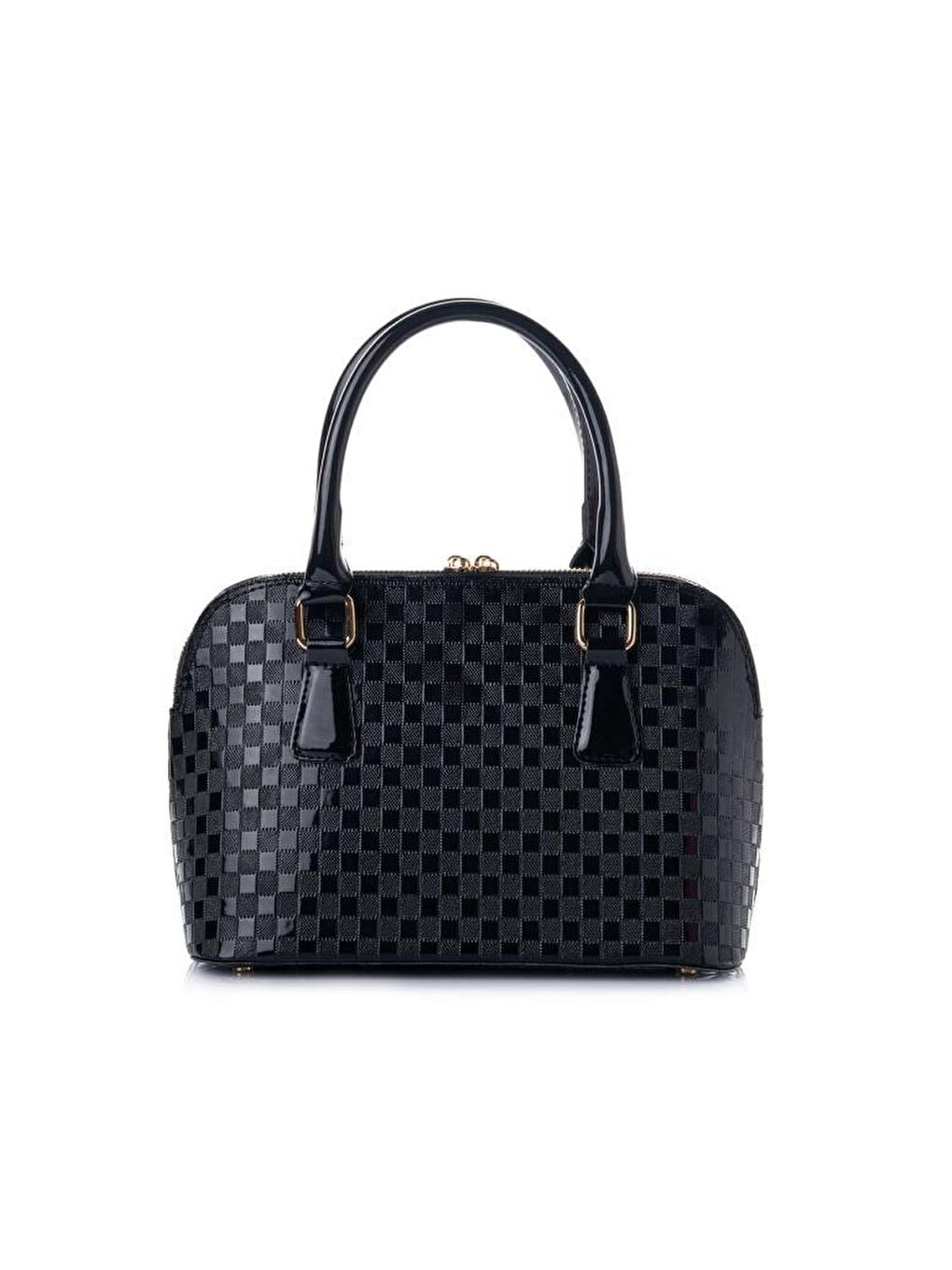 Siyah Kadın Çapraz Askılı El ve Omuz Çantası-2