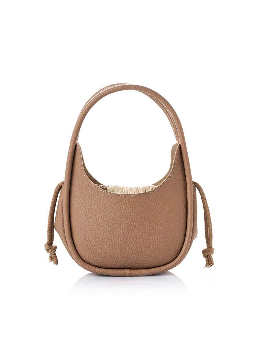 Bej Kadın Çapraz Askılı El ve Omuz Çantası-2