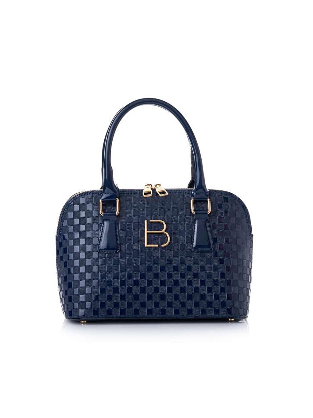 Lacivert Kadın Çapraz Askılı El ve Omuz Çantası-1