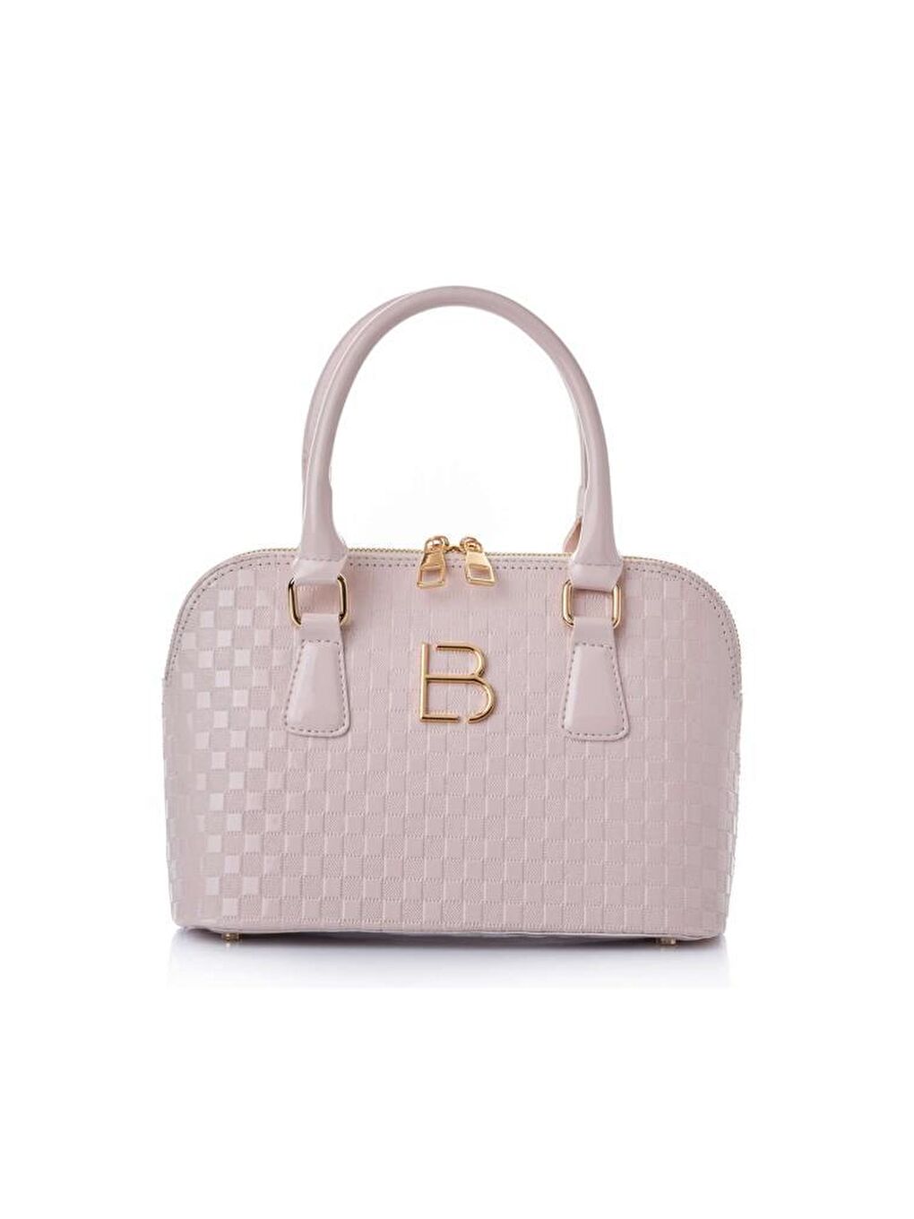 Pembe Kadın Çapraz Askılı El ve Omuz Çantası-1