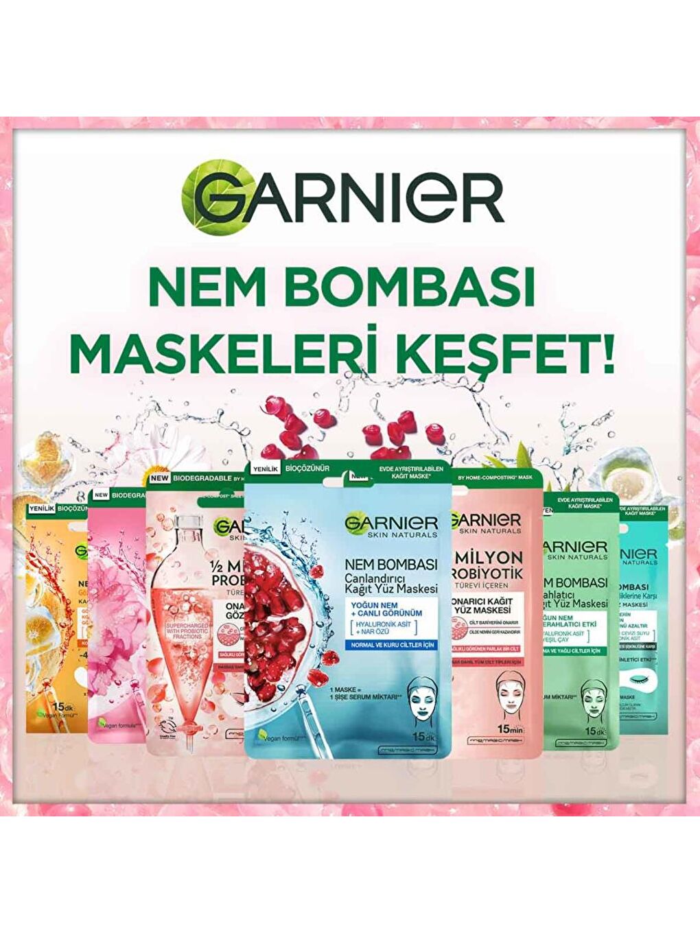 GARNIER 1/2 Milyon Probiyotik Türevi İçeren Onarıcı Kağıt Göz Maskesi - 4