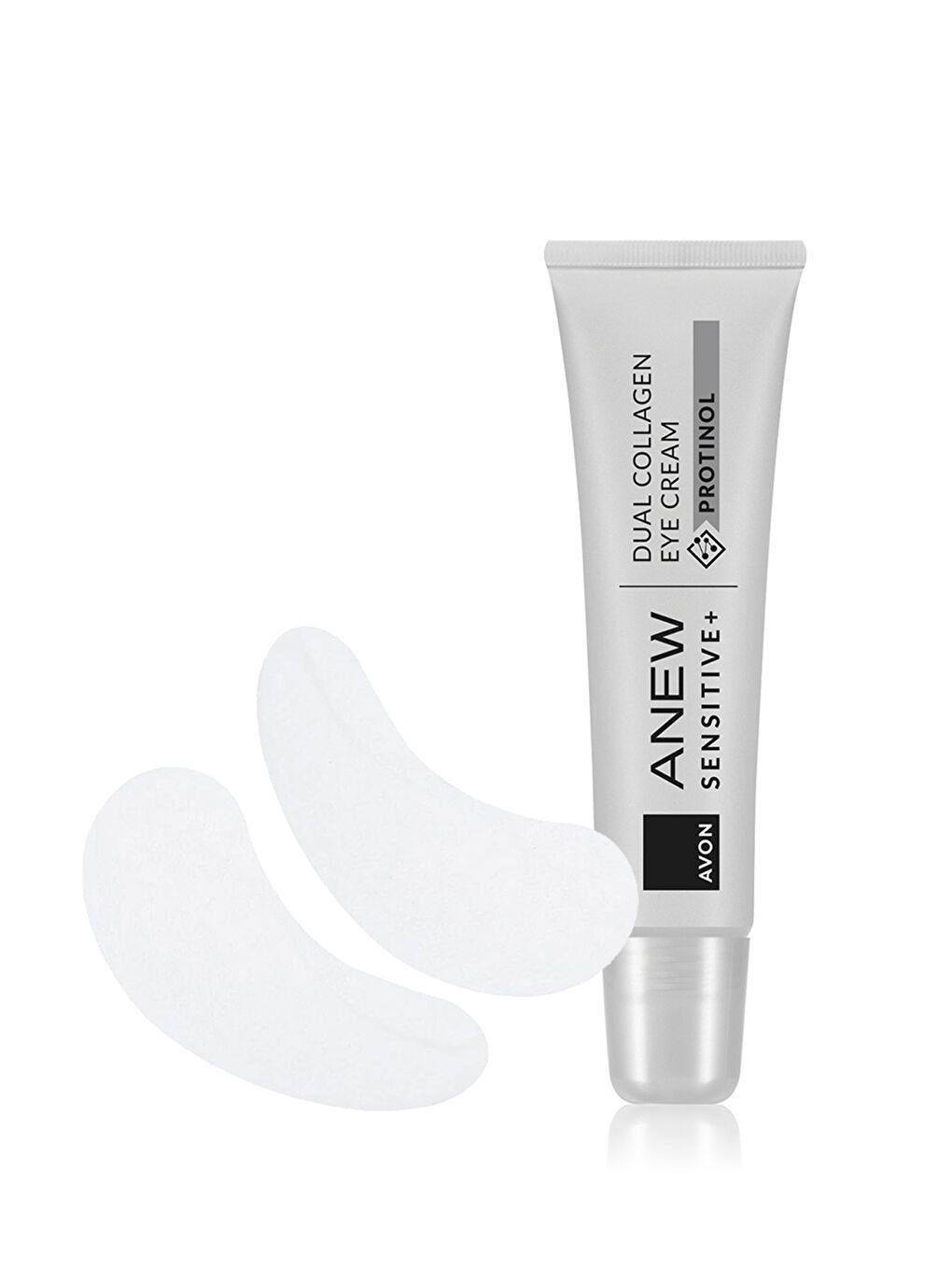 AVON Anew Sensitive+ Dual Collagen Göz Kremi ve Silikon Kırışıklık Pedi Paketi