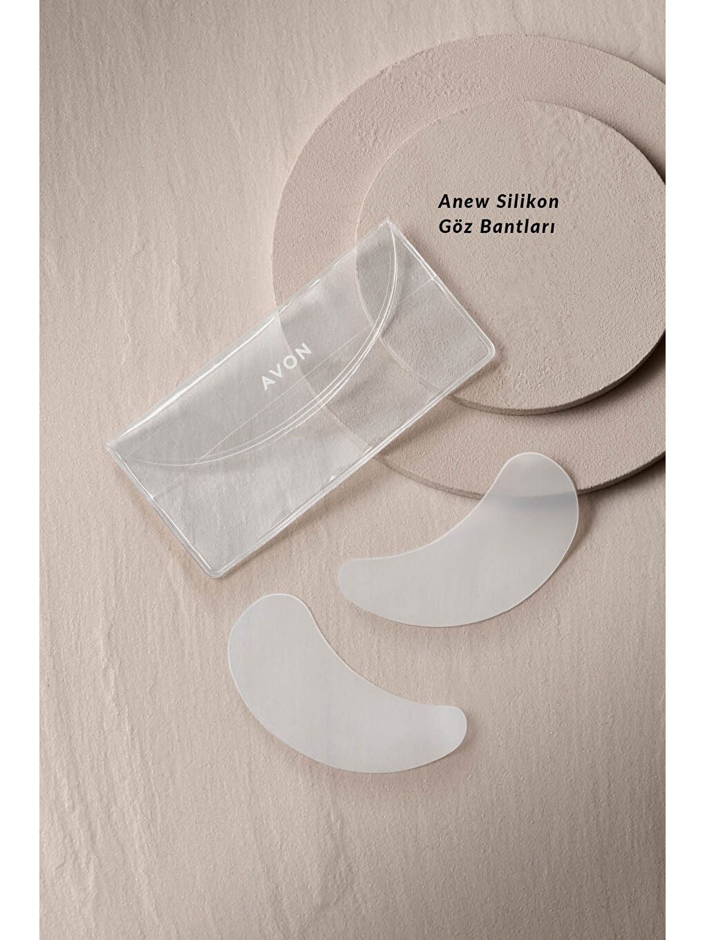 AVON Anew Sensitive+ Dual Collagen Göz Kremi ve Silikon Kırışıklık Pedi Paketi - 1