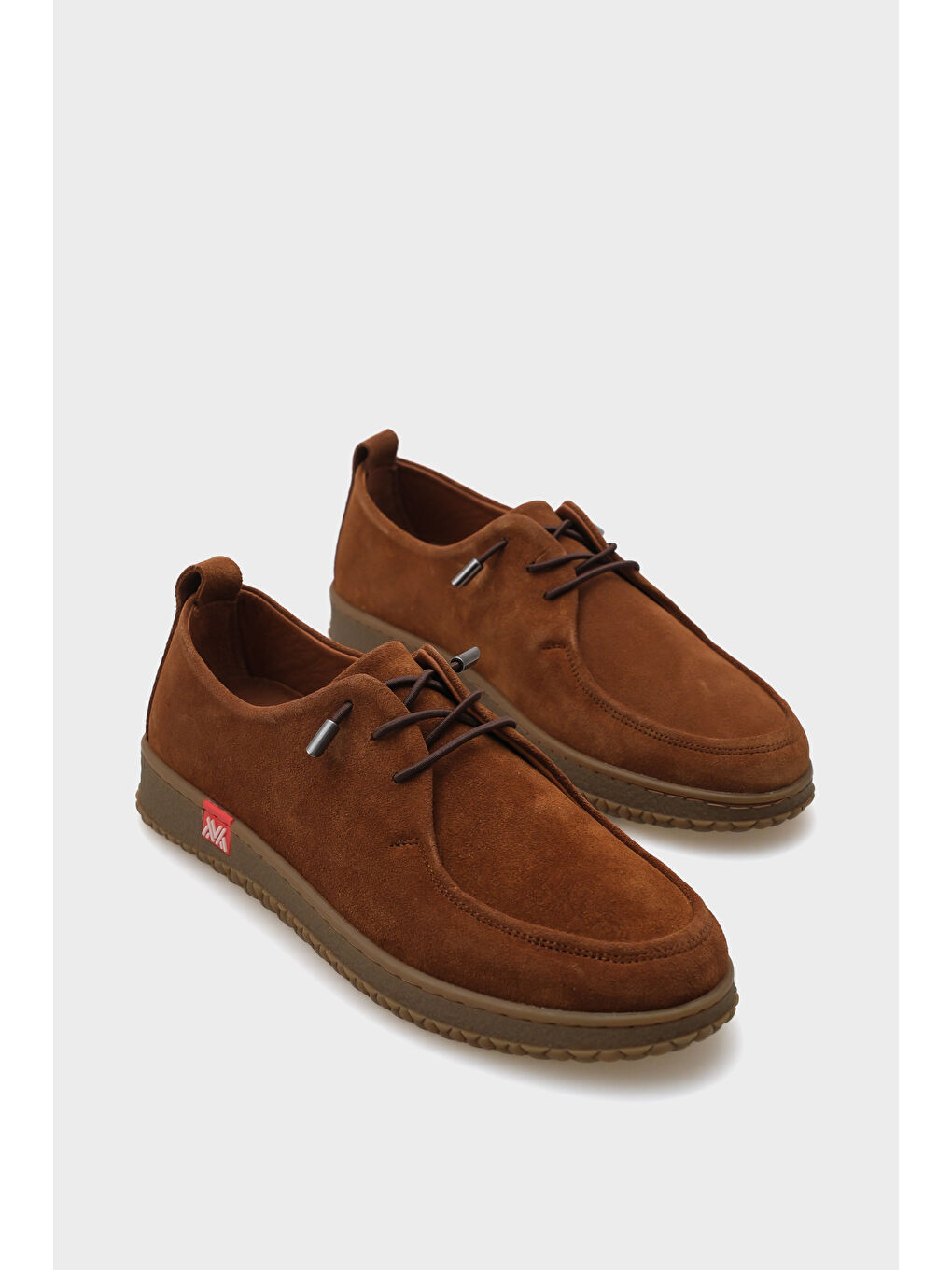 Kahverengi Carrol Süet Deri Kadın Loafer-1