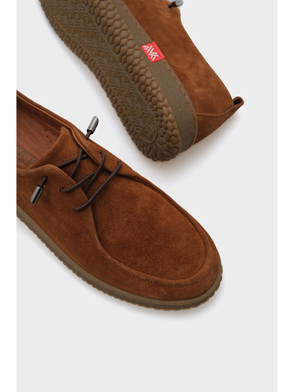 Kahverengi Carrol Süet Deri Kadın Loafer-3