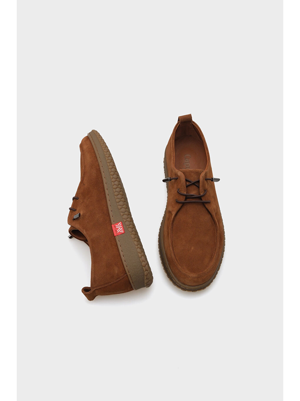 Kahverengi Carrol Süet Deri Kadın Loafer-4