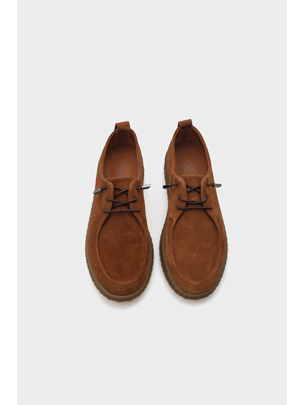 Kahverengi Carrol Süet Deri Kadın Loafer-5