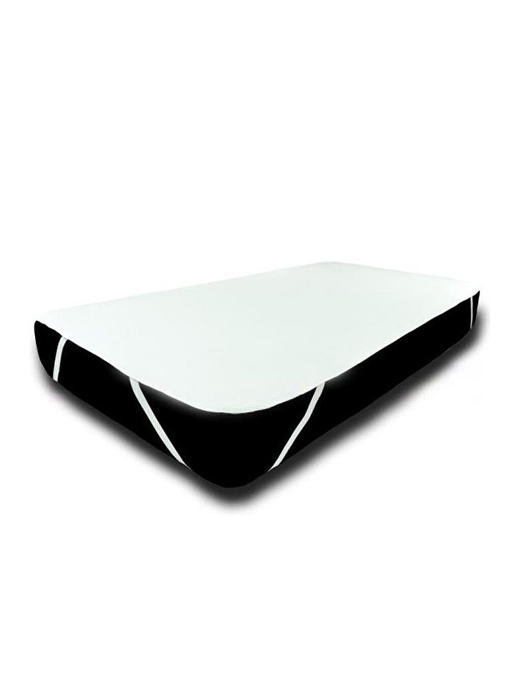 Beyaz Micro Sıvı Geçirmez Ped 120x200 Cm Tek Kişilik Alez-1