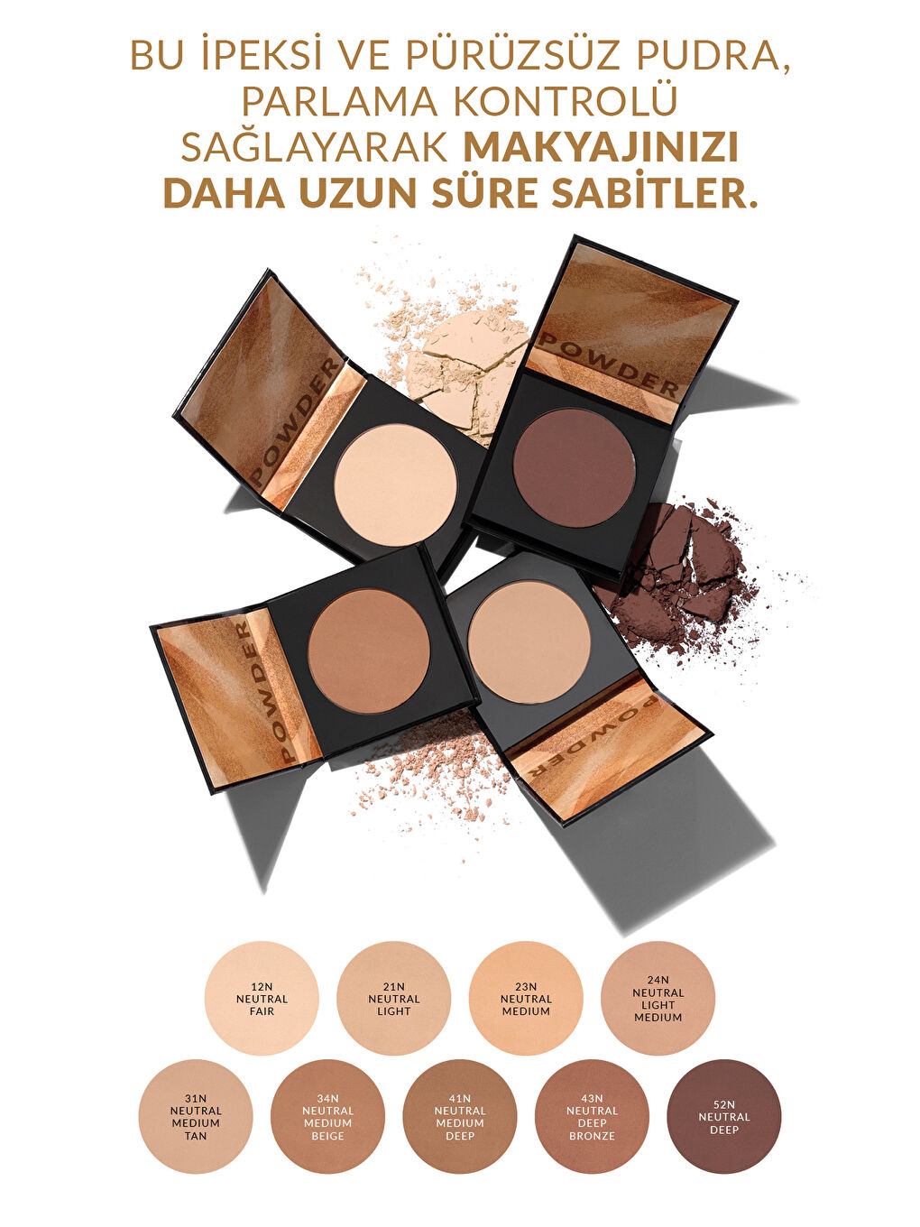 Ultra Colour Kompakt Pudra 43N Neutral Deep Bronze-3