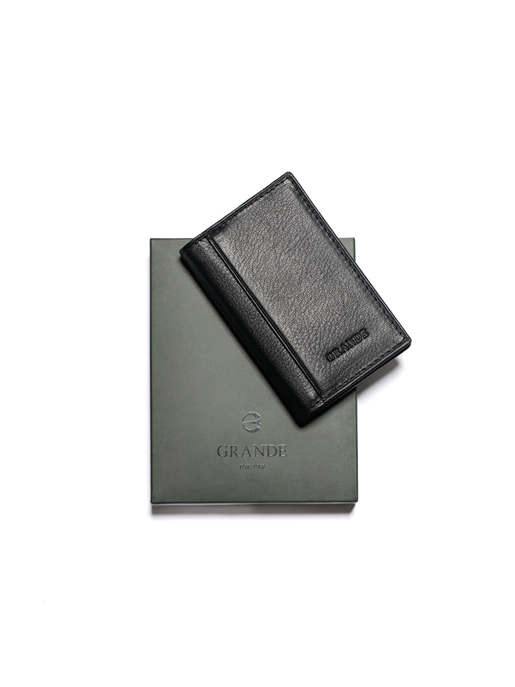 Siyah Unisex Cüzdan & Kartlık 825 Deri Cüzdan Kartlık-5
