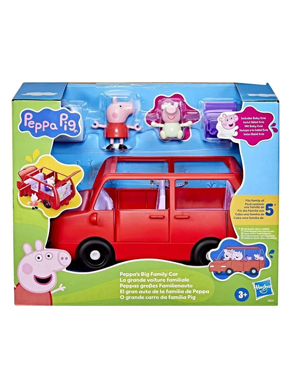 Pegga Pip Pep Peppas Büyük Aile Arabası G0541