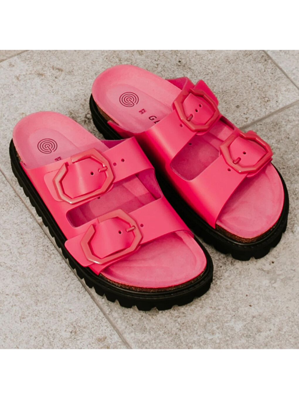 Fuşya Kadın Terlik Galıa G104836 Leather Fuchsia-4