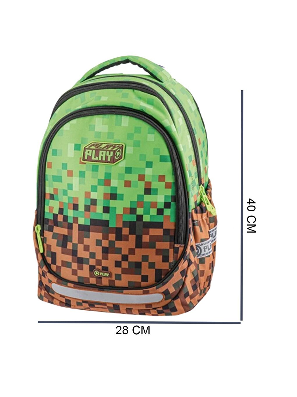 Maxx Anatomik 3 Bölmeli Okul Sırt Çantası Yeşil (161839)-1