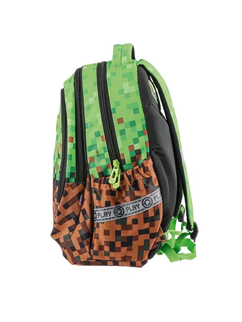 Maxx Anatomik 3 Bölmeli Okul Sırt Çantası Yeşil (161839)-2