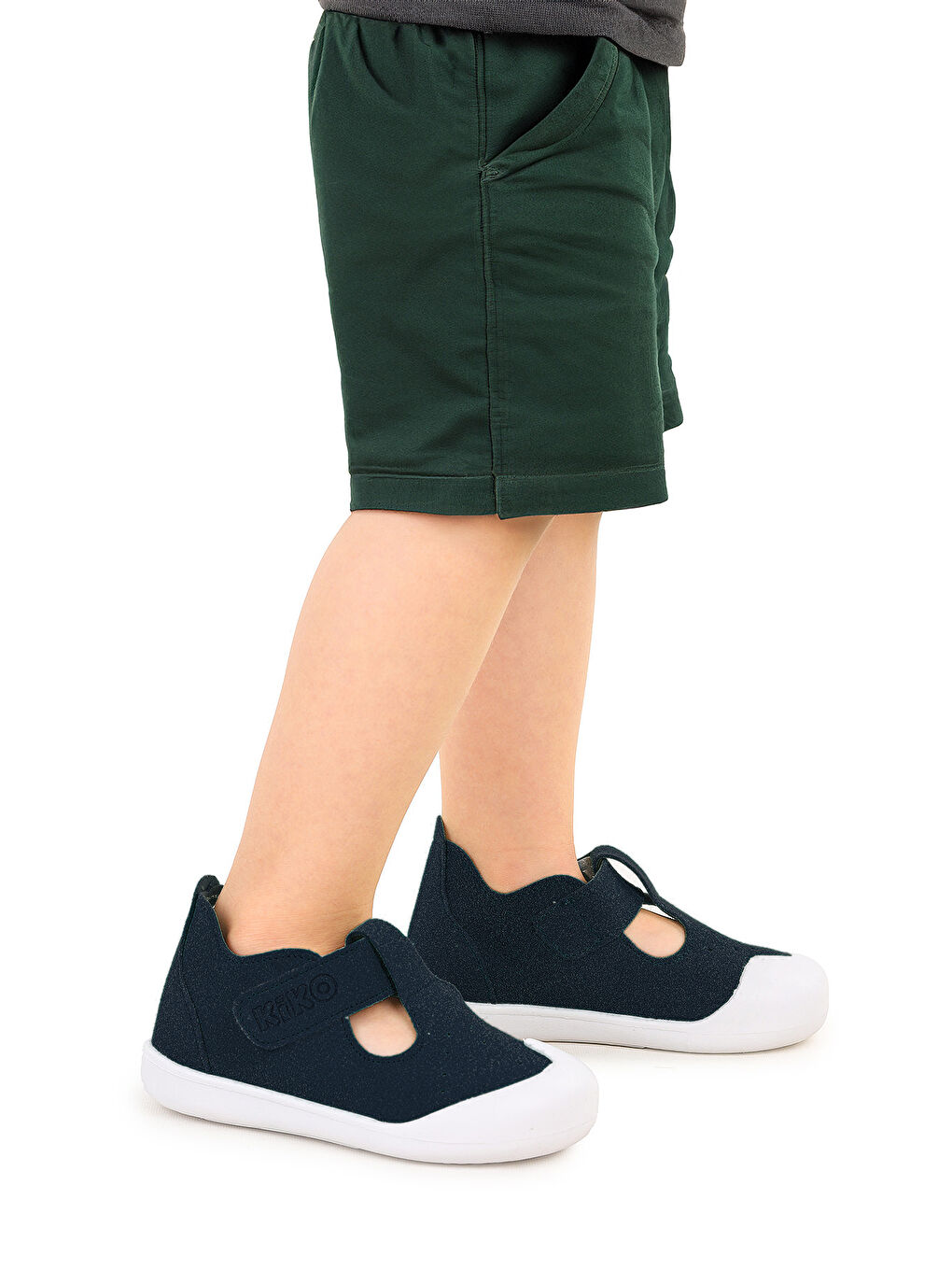 Lacivert Elroy İlk Adım Cırtlı Kız Bebek Günlük Ayakkabı-2