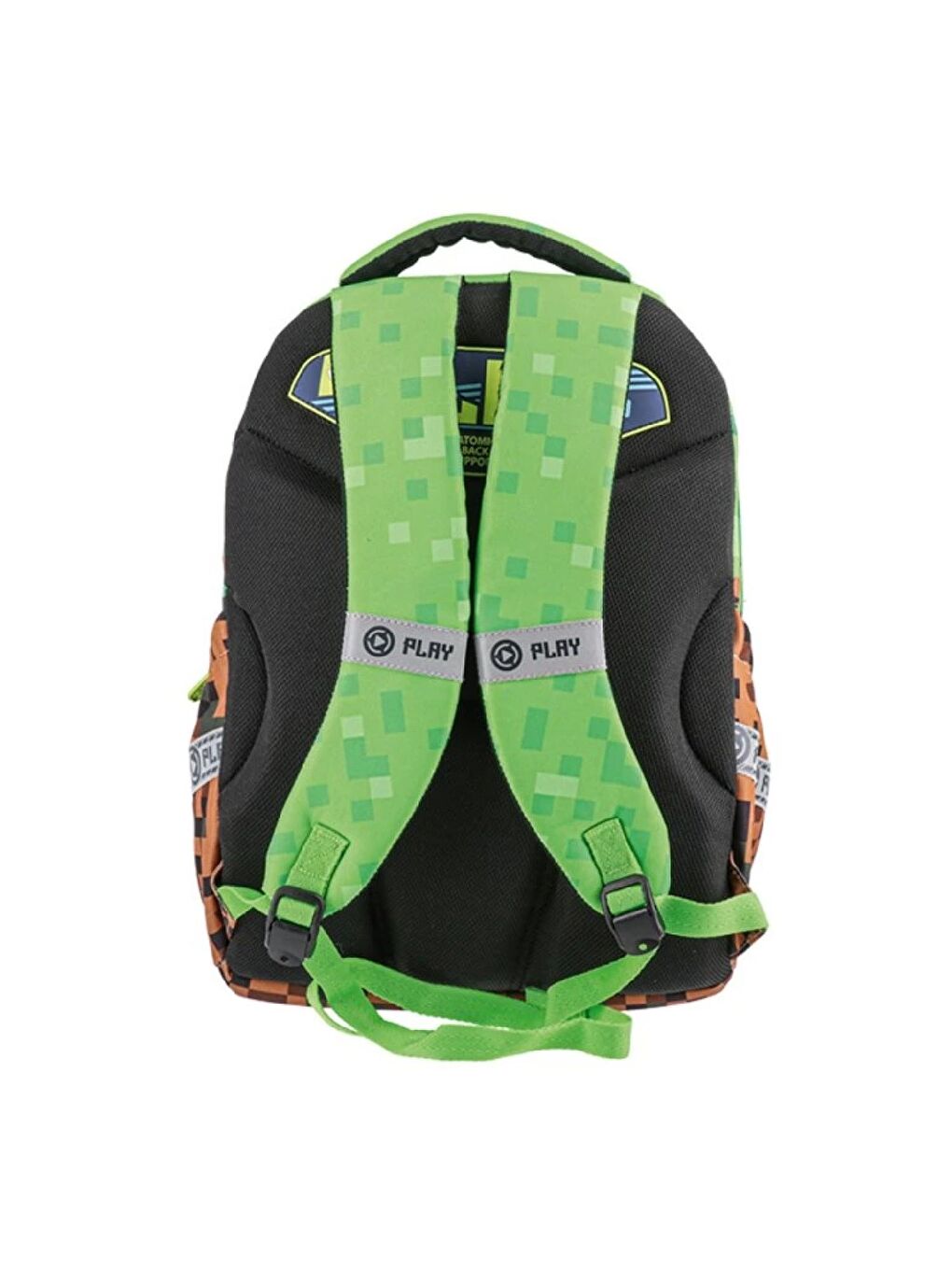 Maxx Anatomik 3 Bölmeli Okul Sırt Çantası Yeşil (161839)-3