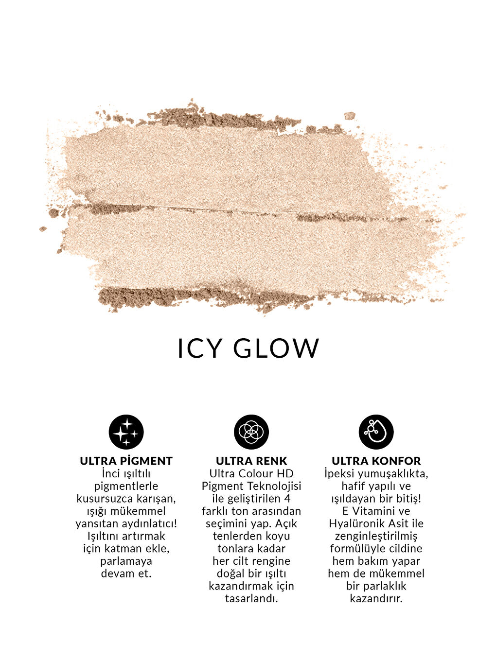 Ultra Colour Pudra Aydınlatıcı Icy Glow-2