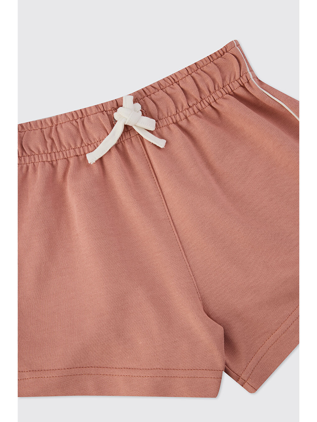 Kız Çocuk Örme Pembe Şort-2