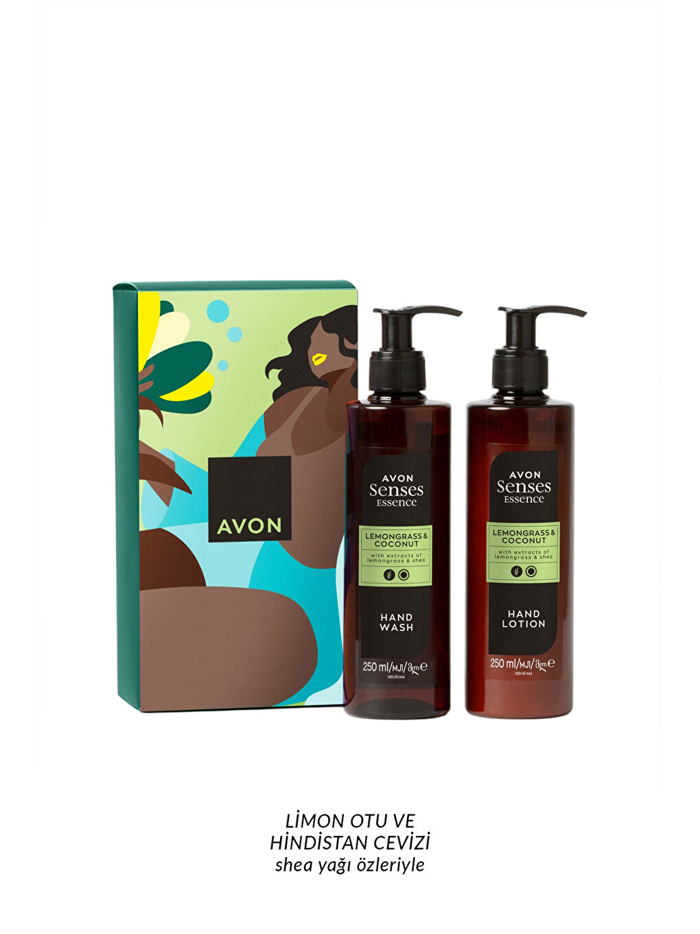 Senses Essence Lemongrass & Coconut İkili Hediye Paketi-1