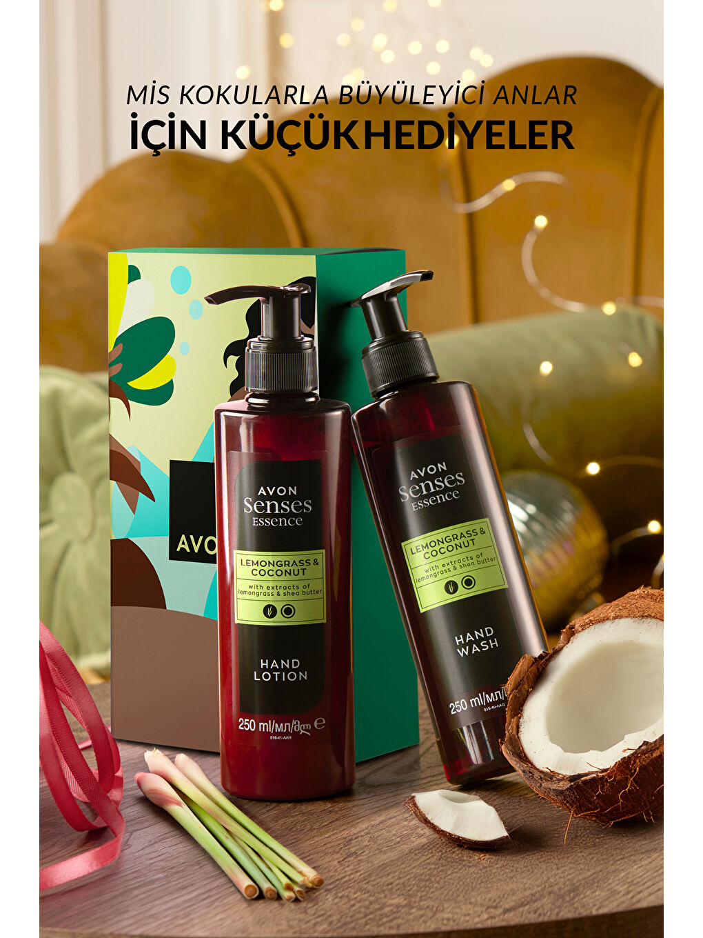 Senses Essence Lemongrass & Coconut İkili Hediye Paketi-2